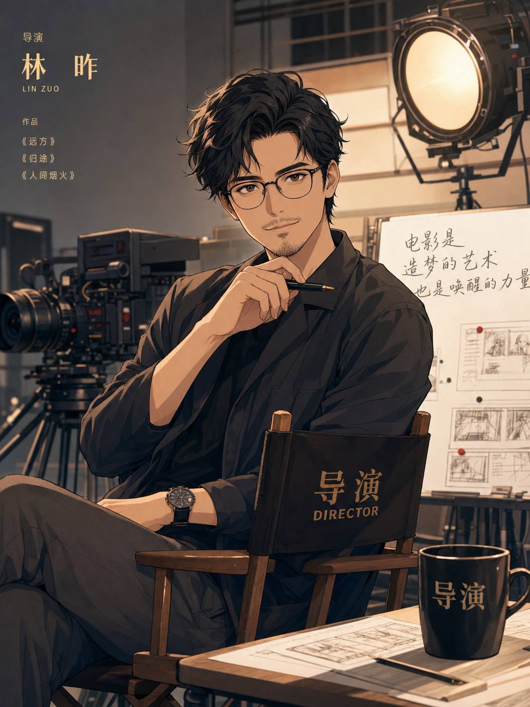 媚黑首席导演林昊